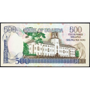 Uganda, 500 Shillings 1991