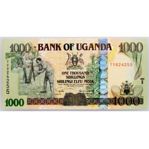 Uganda, 1000 Shillings 2005