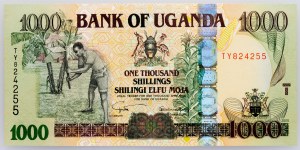Uganda, 1000 šilingov 2005
