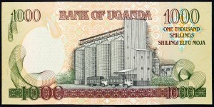 Uganda, 1000 szylingów 2008