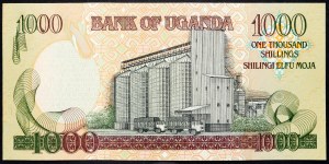 Uganda, 1000 Shillings 2008