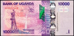 Uganda, 10000 Shillings 2010