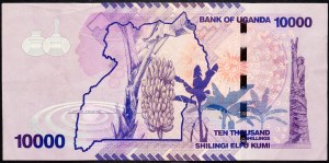 Uganda, 10000 scellini 2010