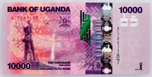 Uganda, 10000 Shillings 2010