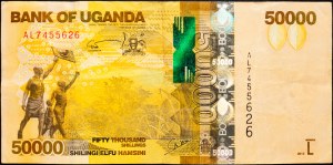 Uganda, 50000 szylingów 2013