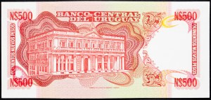 Urugwaj, 500 Nuevos Pesos 1990