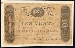 USA, 10 centesimi 1815