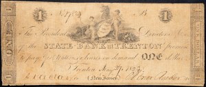 USA, 1 dolár 1823