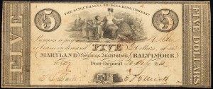 États-Unis, 5 dollars 1831