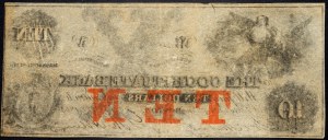 USA, 10 dolarů 1833