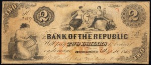 USA, 2 dolarů 1833