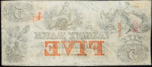 États-Unis, 5 dollars 1836