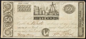 États-Unis, 50 Cents 1837