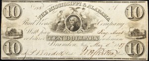 États-Unis, 10 dollars 1837