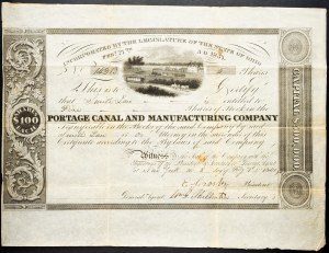 USA, 100 dolarů 1837