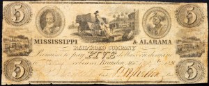 États-Unis, 5 dollars 1838