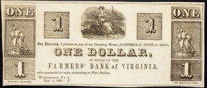 USA, 1 dolár 1839