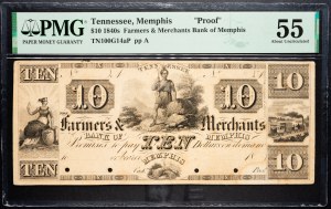 USA, 10 Dollars 1840