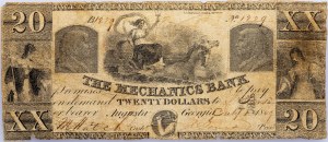 États-Unis, 20 dollars 1849
