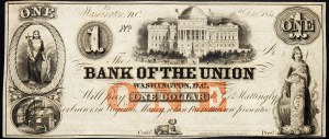 USA, 1 dolár 1851
