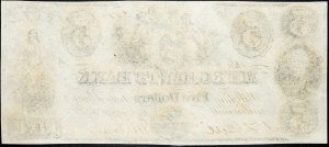 USA, 5 dolarů 1852