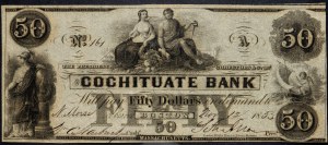 États-Unis, 50 dollars 1853