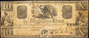 USA, 10 dolarů 1853