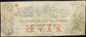 États-Unis, 5 dollars 1853