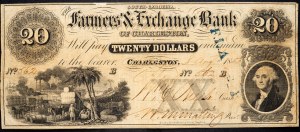 USA, 20 Dollars 1853