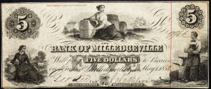 USA, 5 Dollars 1854