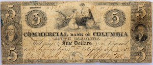 USA, 5 dolárov 1854