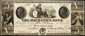 USA, 5 Dollars 1855