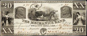 USA, 20 dolarów 1855