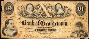 États-Unis, 10 dollars 1857