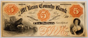 USA, 5 Dollars 1857