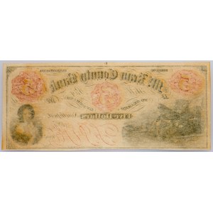 USA, 5 Dollars 1857