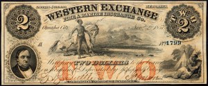 USA, 2 dolary 1857