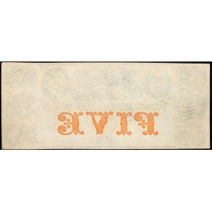 USA, 5 Dollars 1858