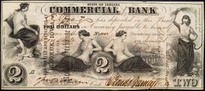 USA, 2 dolárov 1858