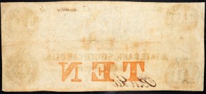 USA, 10 dollari 1860