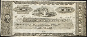 USA, 100 dolarów 18xx