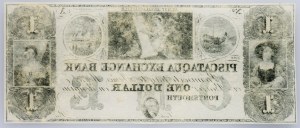 USA, 1 dolar 1840-1860