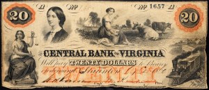 USA, 20 dolarů 1860