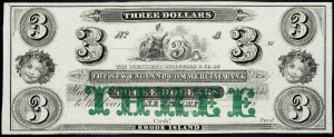 USA, 3 Dollars 18xx