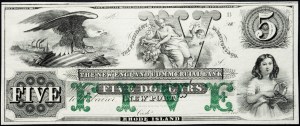 USA, 5 dollari 18xx