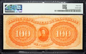 États-Unis, 100 dollars 1860s