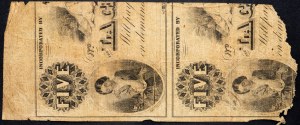 États-Unis, 5 dollars 1862