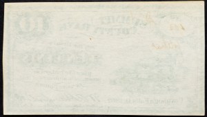 États-Unis, 10 Cents 1862