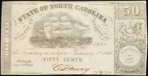 USA, 50 centów 1862