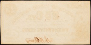 États-Unis, 25 Cents 1862